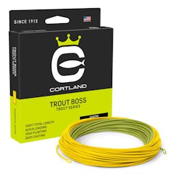 Cortland Trout Boss - Green/Yellow